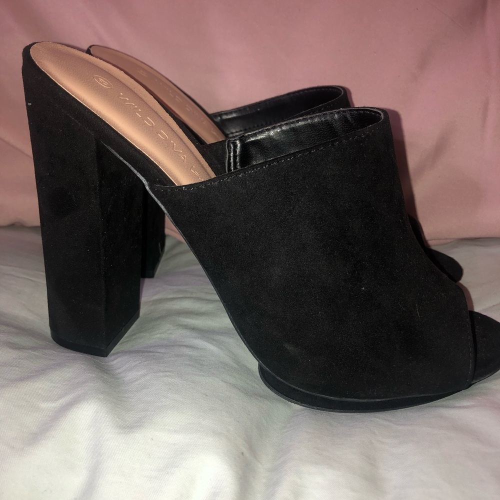Black mules